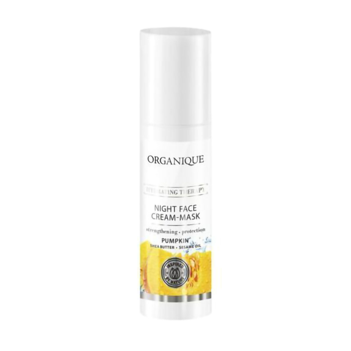 Нічна інтенсивно зволожувальна крем-маска для обличчя Organique Hydrating Therapy Night Face Cream-Mask Pumpkin, 50 мл